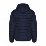 Veste matelassée en polyester avec capuche pour femme 290 g/m² Roly couleur bleu marine deuxième vue arrière