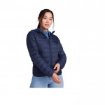 Veste matelassée en polyester avec capuche pour femme 290 g/m² Roly couleur bleu marine image nature morte