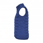 Gilet isolant avec effet duvet en polyester pour femme 290 g/m² Roly couleur bleu électrique vue latérale