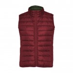 Gilet isolant avec effet duvet en polyester pour femme 290 g/m² Roly couleur bordeaux