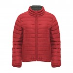 Veste matelassée pour femme 100% polyester 290 g/m² Roly couleur rouge