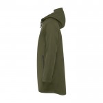 Coupe-vent imperméable en polyester pour homme 210 g/m² Roly couleur vert militaire vue latérale