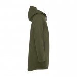 Coupe-vent imperméable en polyester pour homme 210 g/m² Roly couleur vert militaire deuxième vue latérale