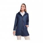 Coupe-vent imperméable en polyester pour femme 210 g/m² Roly couleur bleu marine image nature morte