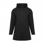 Coupe-vent imperméable en polyester pour femme 210 g/m² Roly couleur noir