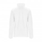 Veste polaire 100% polyester pour femme 300 g/m² Roly couleur blanc deuxième vue arrière