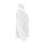 Veste polaire 100% polyester pour femme 300 g/m² Roly couleur blanc deuxième vue latérale