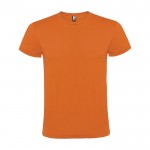 T-shirt unisexe 100% coton à manches courtes 150 g/m² Roly Atomic couleur orange