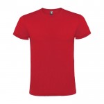 T-shirt unisexe 100% coton à manches courtes 150 g/m² Roly Atomic couleur rouge