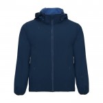 Veste softshell en polyester et élasthanne unisexe 300 g/m² Roly couleur bleu marine