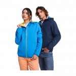 Veste softshell en polyester et élasthanne unisexe 300 g/m² Roly couleur bleu marine image nature morte 2