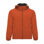 Veste softshell en polyester et élasthanne unisexe 300 g/m² Roly couleur orange