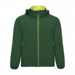 Veste softshell en polyester et élasthanne unisexe 300 g/m² Roly couleur vert bouteille