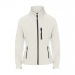 Veste softshell pour femme en polyester et élasthanne 300 g/m² Roly couleur blanc cassé