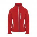 Veste softshell pour femme en polyester et élasthanne 300 g/m² Roly couleur rouge