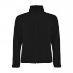 Veste softshell en polyester 3 couches unisexe 300 g/m² Roly couleur noir