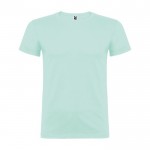 T-shirt 100% coton en tricot pour homme 155 g/m² Roly Beagle couleur vert menthe