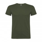 T-shirt 100% coton en tricot pour homme 155 g/m² Roly Beagle couleur vert foncé