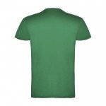 T-shirt 100% coton en tricot pour homme 155 g/m² Roly Beagle couleur vert deuxième vue arrière