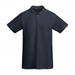 Polo 100% coton biologique en tricot piqué pour homme 210 g/m² Roly couleur bleu marine