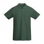 Polo 100% coton biologique en tricot piqué pour homme 210 g/m² Roly couleur vert bouteille