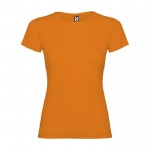 T-shirt en 100% coton en tricot pour femme 155 g/m² Roly couleur orange