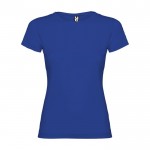 T-shirt en 100% coton en tricot pour femme 155 g/m² Roly couleur bleu roi