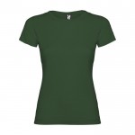 T-shirt en 100% coton en tricot pour femme 155 g/m² Roly couleur vert bouteille