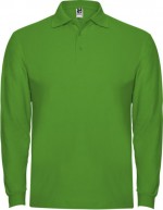 Polo pour homme en 100% coton en tricot piqué 220 g/m² Roly couleur vert gazon