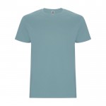 T-shirt 100% coton en tricot pour homme 190 g/m² Roly couleur bleu lagon