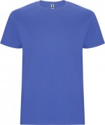 T-shirt 100% coton en tricot pour homme 190 g/m² Roly couleur bleu riviera