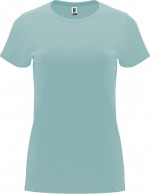 T-shirt 100% coton en tricot pour femme 170 g/m² Roly couleur bleu délavé