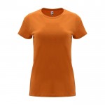 T-shirt 100% coton en tricot pour femme 170 g/m² Roly couleur orange