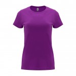 T-shirt 100% coton en tricot pour femme 170 g/m² Roly couleur mauve