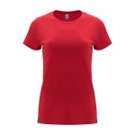 T-shirt 100% coton en tricot pour femme 170 g/m² Roly couleur rouge