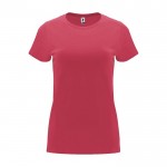 T-shirt 100% coton en tricot pour femme 170 g/m² Roly couleur rouge désaturé