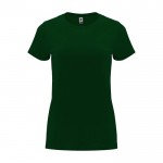 T-shirt 100% coton en tricot pour femme 170 g/m² Roly couleur vert bouteille