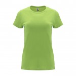 T-shirt 100% coton en tricot pour femme 170 g/m² Roly couleur vert lime