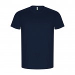 T-shirt 100% coton biologique pour homme 160 g/m² Roly couleur bleu marine