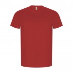 T-shirt 100% coton biologique pour homme 160 g/m² Roly couleur rouge