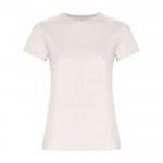 T-shirt 100% coton biologique pour femme 160 g/m² Roly couleur blanc cassé