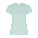 T-shirt 100% coton biologique pour femme 160 g/m² Roly couleur vert menthe