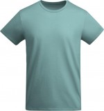 T-shirt en coton biologique en tricot pour homme 175 g/m² Roly couleur bleu lagon