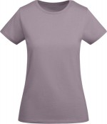 T-shirt en coton biologique en tricot pour femme 175 g/m² Roly couleur lavande