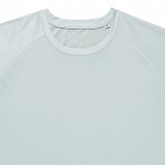 T-shirt technique en polyester recyclé, 150 g/m², Iqoniq couleur vert olive troisième vue