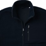 Veste en polyester recyclé, casual fit, 320 g/m², Iqoniq couleur noir troisième vue