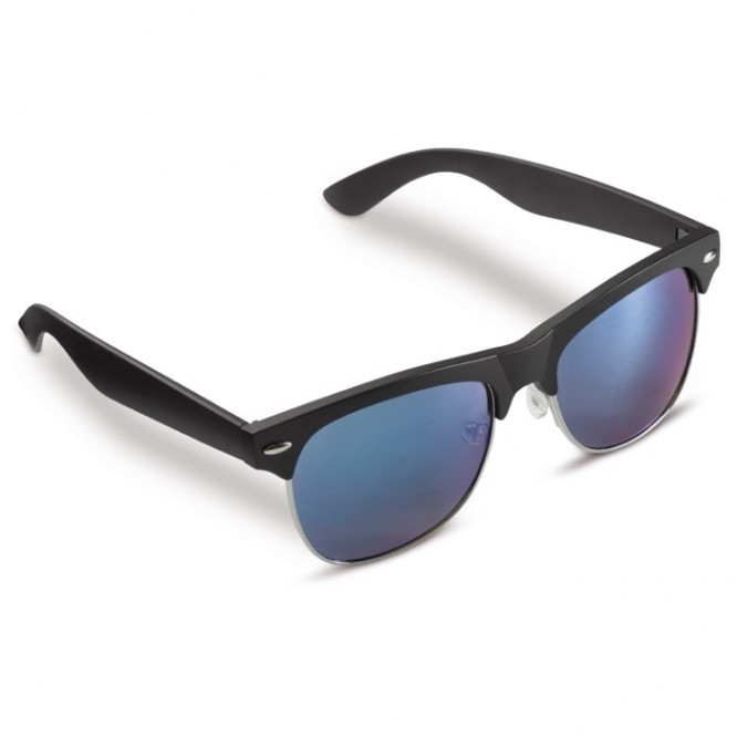 Lunettes de soleil noires avec montures noires protection UV400