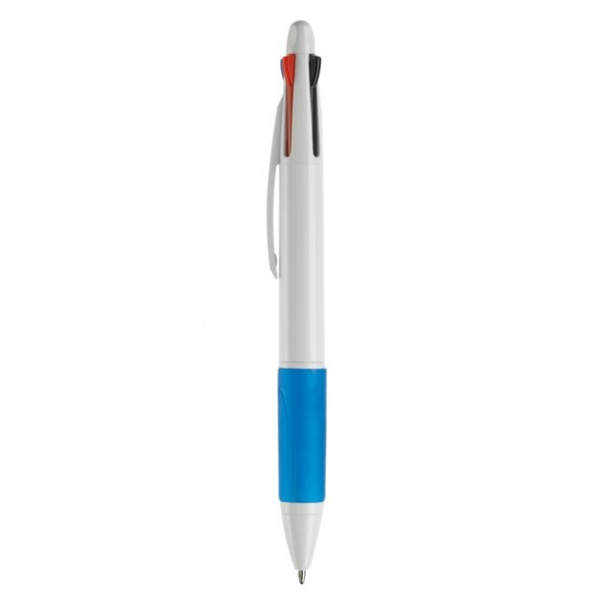 Stylo multifonction 4 en 1 avec poignée colorée