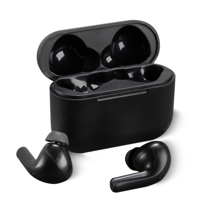 Classiques écouteurs True Wireless Stereo dans étui de charge noir