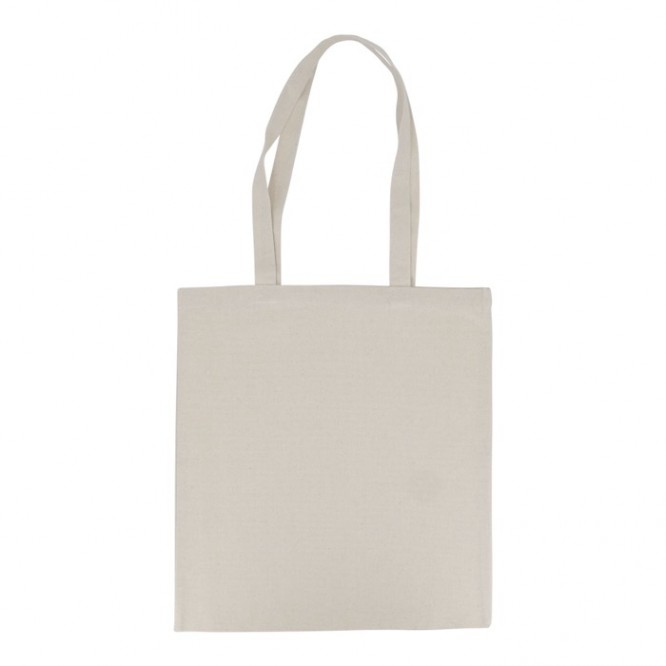 Sac en coton OEKO-TEX avec poignées longues 220 g/m2